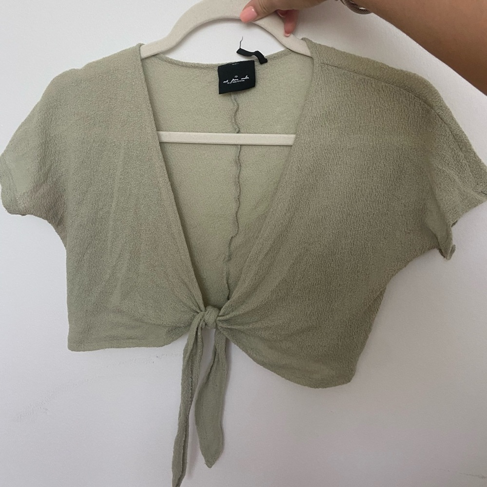 Urban Outfitters Cropped Tie Up